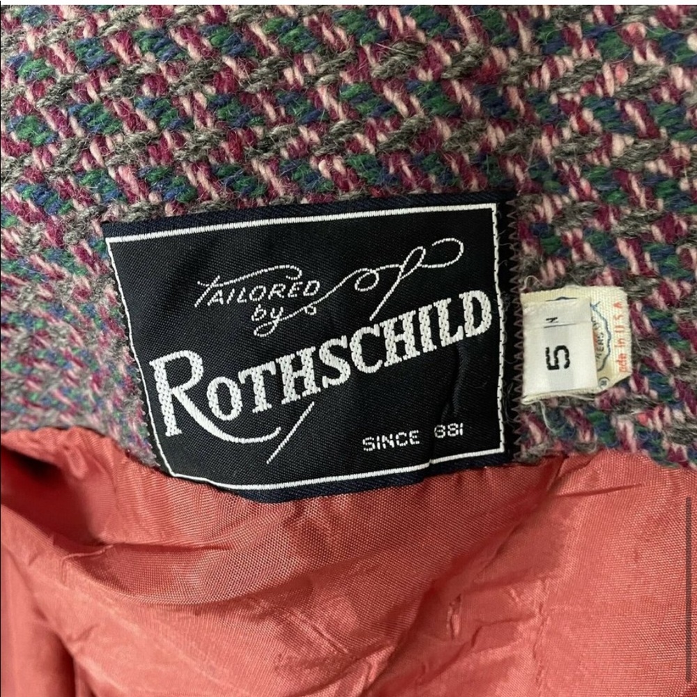💜ROTHSCHILD VINTAGE COAT JACKET 5T TODDLER GIRL💜 - Picture 5 of 11